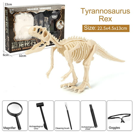 Children S Diy Assembled Dinosaur Toy Archeology Dinosaur Fossil Skeleton - 2022 New Toys Children S Diy Assembled B#26282