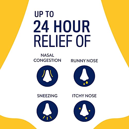 Astepro Allergy Nasal Spray, 24-Hour Allergy Relief, Steroid-Free Antihistamine, 200 Metered Sprays (1 Bottle)