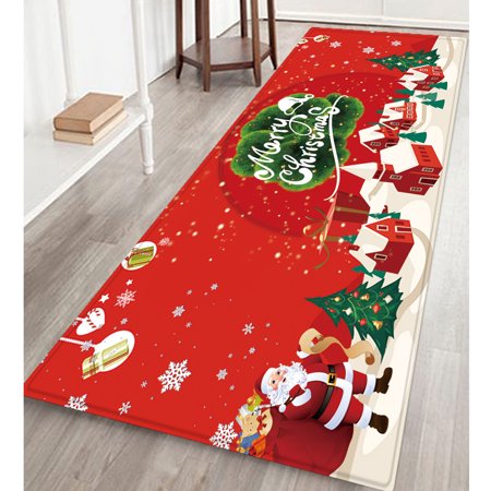 Merry Christmas Welcome Doormats Indoor Home Carpets Decor 60x180CM - 2022 New Merry Christmas Welcome 812-B#9303
