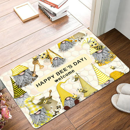 DDgui New Upgraded Bee Festival Welcome Doormats Home Carpets Decor Carpet Living Room Carpet DDgui WAA220922-6858