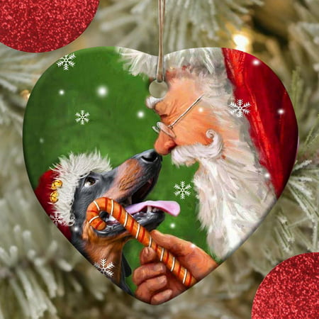MIANHT Christmas Ornaments Christmas Wooden Listing Dog Garland Acrylic Christmas Tree Decoration - 2022 Christmas Ornaments Christmas L-#4890