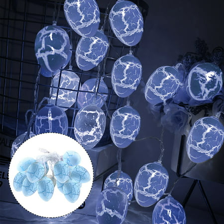 2022 Newest Easter Eggs Wire String Lights Battery Operated Light Party Home Decor Lamps LJ-C#9862 Easter Eggs Wire