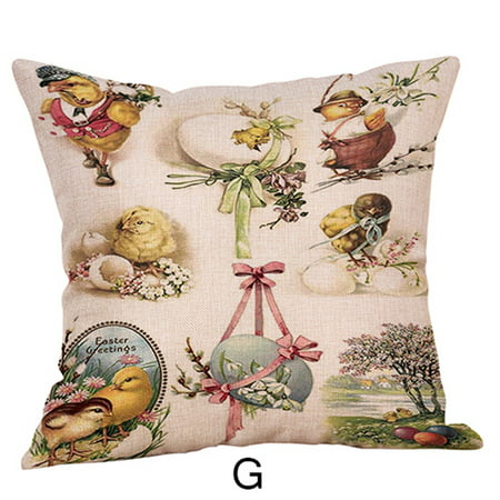 DDgui New Upgraded Easter Day Pillow Cover Sofa Cover Cushion Cover Custom Home Decoration DDgui LBB220921-3119