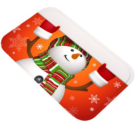MIANHT 1pc Merry Christmas Welcome Doormats Indoor Home Carpets Decor 40x60CM - 2022 1pc Merry Christmas O-#9657