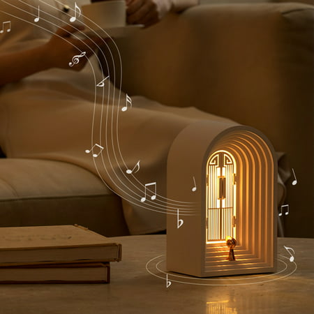 DDgui New Upgraded Desktop Table Lamp LED Lamps Bedside Decoration Night Light Bedroom Living Room USB Charging Bluetooth Speaker DDgui LAA220926-9335