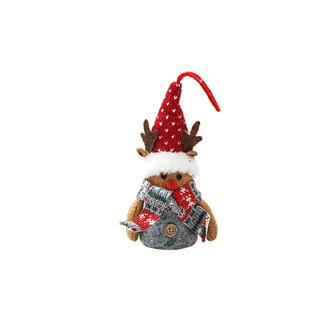 Usupdd Christmas Decoration Creative Cartoon Old Man Snowman Glowing Christmas Ball UsupddWFF220811-2658