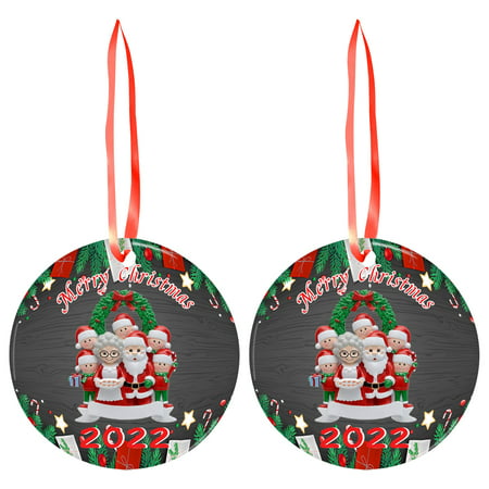 Miximx Christmas Gift for Her Gift for Christmas Pendant Christmas Tree Decoration 2PCS - Gifts Ltz MiximxChristmas Gift for a-a#24791