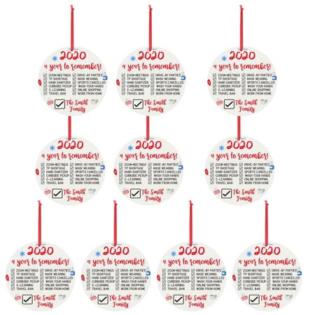 Christmas Ornaments Cute Santa Clause Wearing Mask Handmade Tree Decoration - 2022 New Toys Christmas Ornaments Cute A812#8835