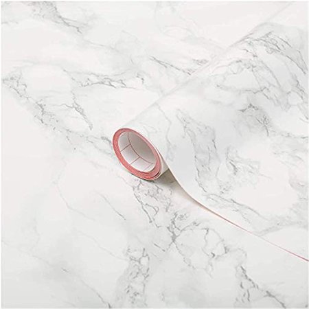 D-c-fix FA346-8306-2 Decorative Self-Adhesive Film  Marble Grey  26  X 78  Roll  2-pk