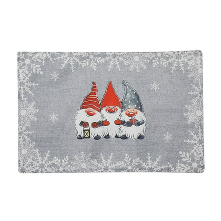 Christmas Decoration Cartoon Forest Man Placemat Gift Decoration 08HWC15A#6858 2022 the Hot Christmas Decoration Cartoon