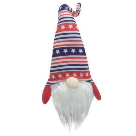 2022 Newest Independence Day Faceless Doll Dwarf Doll Scene Home Window Decoration Ornaments LJ-C#17746 Independence Day Faceless