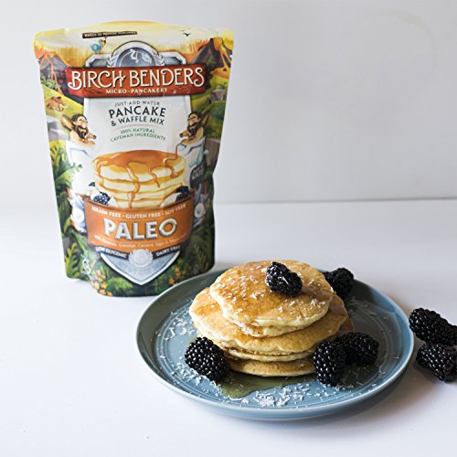 Paleo Pancake and Waffle Mix by Birch Benders, Made with Cassava, Coconut and Almond Flour, Just Add Water, 72 Ounce Family Size (12 Ounce 6-pack) thumbnail