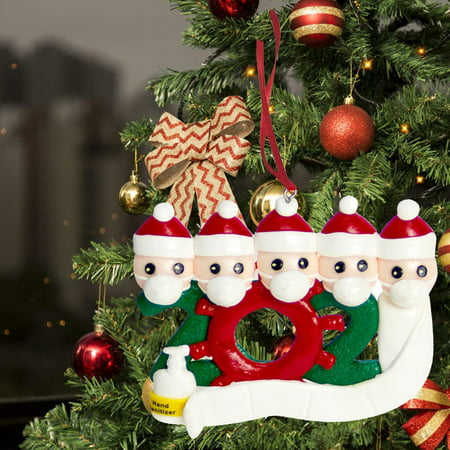 Usupdd Personalized Survived Family of Ornament 2020 Christmas Holiday Decorations Usupdd WEE220816-6331