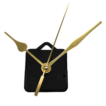 2PCS Wall Clock Silent Quartz Clock Movement Golden Hour Minute Second Hand DIY Accessories Home Decor