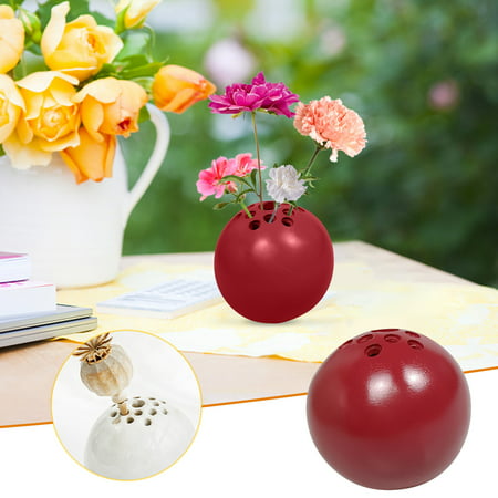 Usupdd Handmade Vase Flower Family Atmosphere Decorative Vase Round Vase Arrangement Ornament Usupdd220728-7263