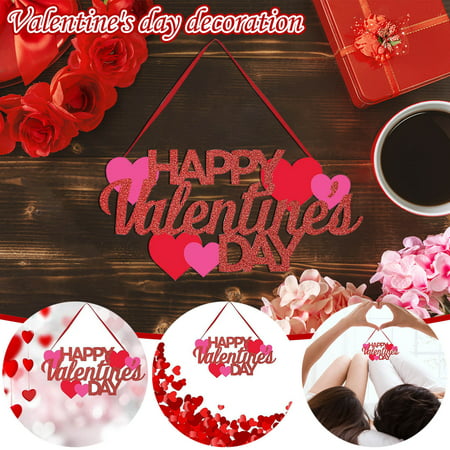 Valentine S Day Decoration Pendant Party Party Home Decoration Pendant Listing Ljddg#8654 Kitchen Organization Valentine S Day Decoration
