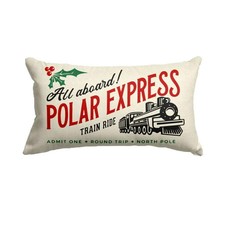 Usupdd Christmas Cushion Cover Home Decor Throw Pillowcase Sofa Flashing 50x30cm Usupdd WEE220816-2292