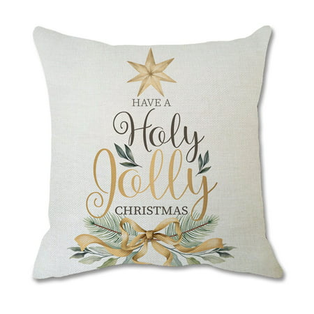 Usupdd New Merry Christmas Printing Dyeing Sofa Bed Home Decor Pillow Case Cushion Cover Usupdd WAA220817-7263