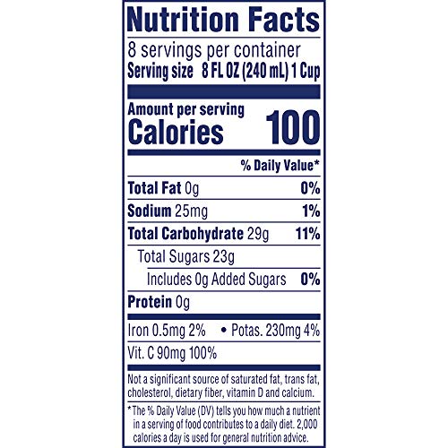 Ocean Spray 100% Juice Cranberry, 64 Ounce Bottles (Pack of 8) thumbnail