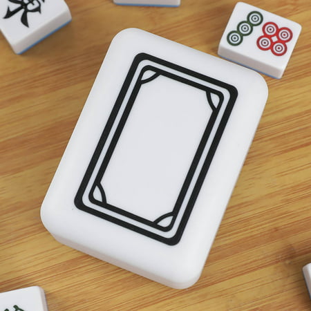 Fiudx Mahjong Shaped Lamp Bedside Lamp Rechargeable Night Light New Year Gift 2313
