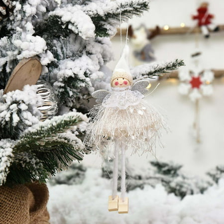 2022 Newest 1PC Christmas Ornaments Gift Santa Claus Snowman Toy Doll Hang LJ-C#5999 1PC Christmas Ornaments