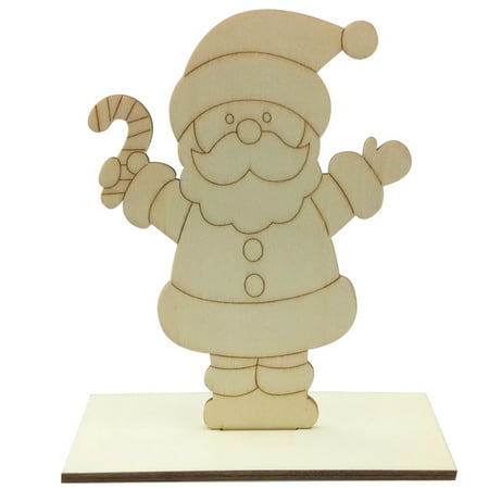 Usupdd Christmas Bar Tree Small Ornaments Christmas Decoration Table Wooden Ornaments Usupdd WLL220812-7263