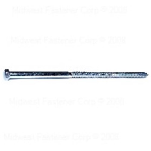 Midwest Fastener 9862 0.62 X 16 Hex Lag Screws - 10 Piece (pack of 10)