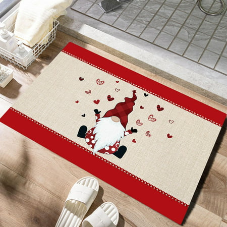 DDgui New Upgraded Valentine S Day Carpet Love Living Room Bedroom Doormat Holiday Floor Mat Gift Mat DDgui LBB220922-2564