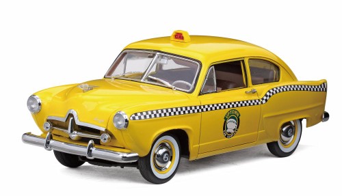 1951 Kaiser Henry J. Taxi, Yellow - Sun Star 5105 - 1/18 Scale Diecast Model Toy Car