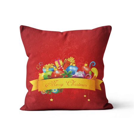 Home Decor Cushion Cover Christmas Print Pillowcase Throw Pillow Covers A18-Z#15069 2022 Newest Home Decor Cushion
