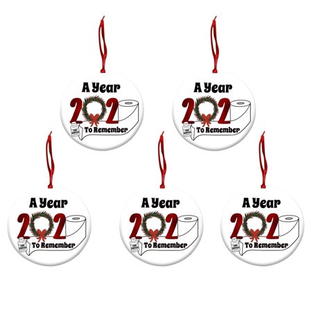 Usupdd Remembering 2020 Ornament Year of Quarantine Ornament 2020 Christmas Ornament Usupdd WDD220816-4804