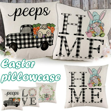 DDgui New Upgraded Easter Day Home Cushion Survived Family Pillowcase Throw Pillow Cover DDgui WDD220921-3251