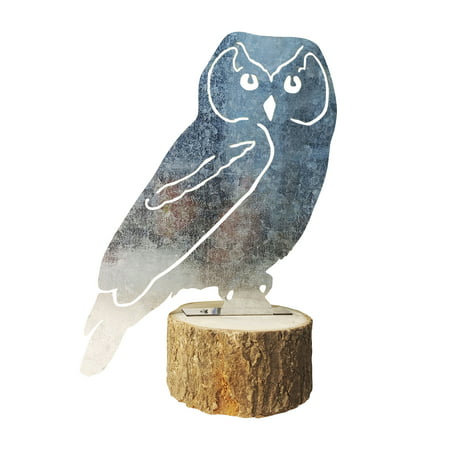 Usupdd Metal Hollow Forest Animal Crafts Log Metal Combination Home Decorations Metal Carving Animal Ornaments WLL220811-5075