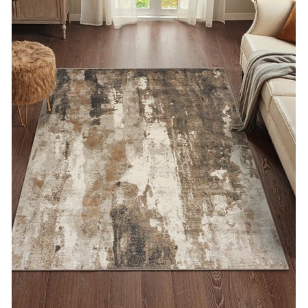 Rugs – Lagos Modern Area Rugs with Abstract Patterns 7681 – Medium Pile Area Rug  Beige / 8 X 10