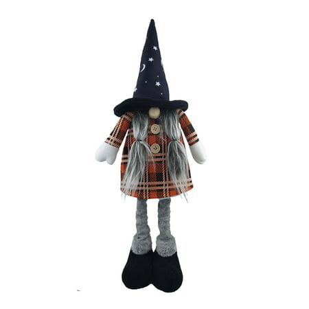 Mittory Helloween Holiday Decoration Faceless Doll Dwarf Gnome Plush Doll Doll Ornament Daliy Color #4973
