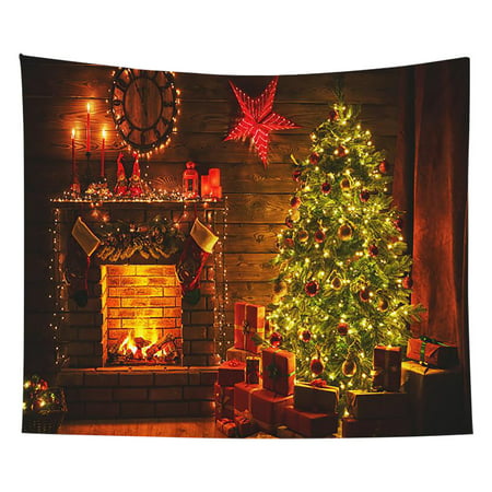 Christmas Tapestry Bedroom Background Cloth Wall Decoration Hanging Cloth 08HWC15A#14838 2022 the Hot Christmas Tapestry Bedroom