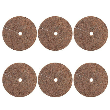 6PC Coconuts Silk 2022 Newest 6PC Coconuts Silk Flat Mat Flower Pot Mat Floor Mat 8a17b#4888