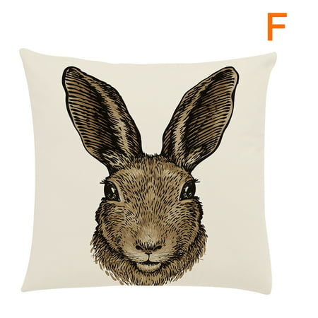 Easter Day Pillow Cover Sofa Cover Cushion Cover Custom Home Decoration - 2022 New Easter Day Pillow 812-B#6990