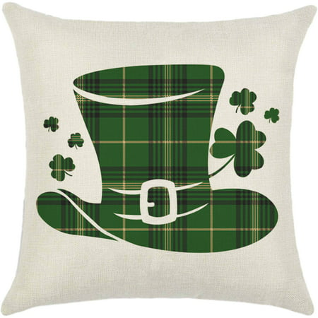 Zpjjj4#4742 St. Patrick S Day Irish Day Themed Home Decor Pillow Case Sofa Cushion Cover P#4742 YZ9