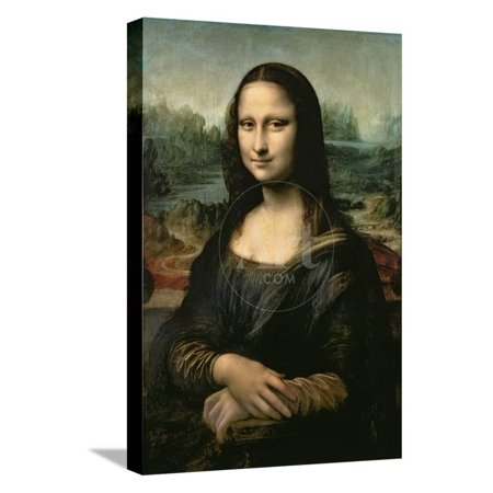 Mona Lisa  C.1507  Figurative World Culture Stretched Canvas Wall Art by Leonardo Da Vinci Sold by Art.Com