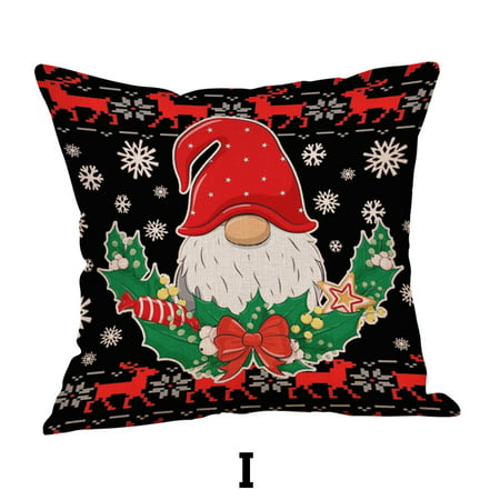 Christmas Pillow Case Home Decor Cushion Cover Family Pillowcase Throw - 2022 New Christmas Pillow Case 812-B#5588