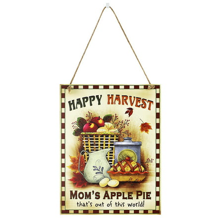 2022 Newest Fall Ornament Welcome Sign Decorative Vintage Wall Hanging Home Garden LJ-C#9734 Fall Ornament Welcome