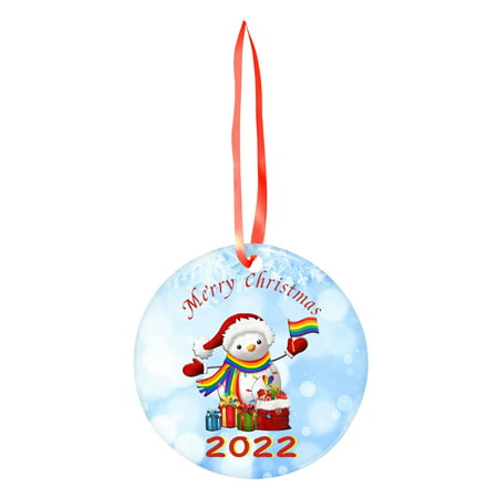 DDgui New Upgraded Christmas Gift for Her Gift for Christmas Pendant Christmas Tree Decoration 1PCS DDgui LBB220922-4962