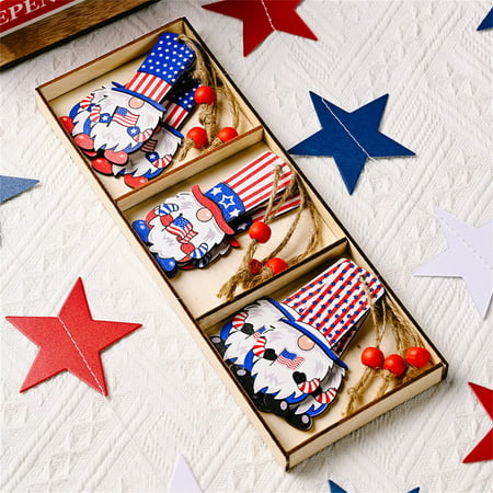 Independence Day Day Decoration Wooden Letter Decoration Desktop Ornaments Uscallm 7-19-#2312 2022