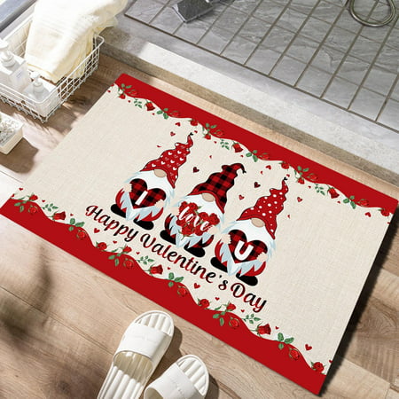 Usupdd New Fashion Valentine S Day Carpet Love Living Room Bedroom Doormat Holiday Floor Mat Gift Mat Usupdd WBB220912-9335