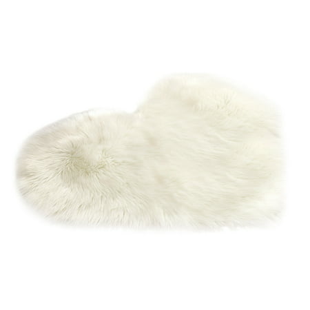 Zpj5#6249 Wool Imitation Sheepskin Rugs Faux Fur Non Slip Bedroom Shaggy Carpet Mats Z#6249 PZ6