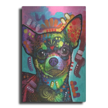 Luxe Metal Art  Chi  by Dean Russo  Metal Wall Art  16 X24