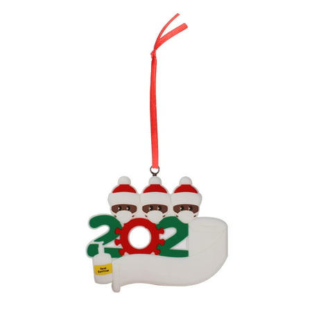 MIANHT PVC Personalized Survived Family of Ornament 2020 Christmas Holiday Decor - 2022 PVC Personalized Survived N-#8835