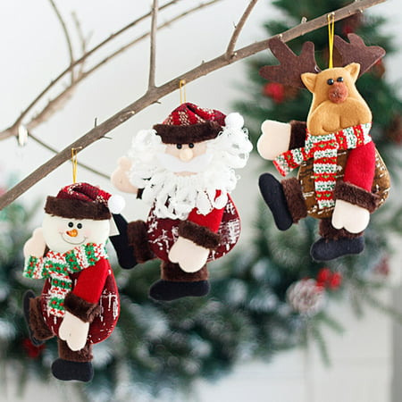 DDgui New Upgraded 3Pcs Christmas Ornaments Home Furnishing Decoration Tree Ornaments Holiday Gifts DDgui LBB220921-6990
