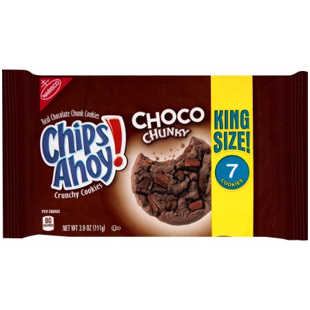 NABISCO, CHIPS AHOY!, CRUNCHY CHUNKY COOKIES, CHOCO